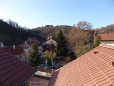 Pohled ze střešních oken